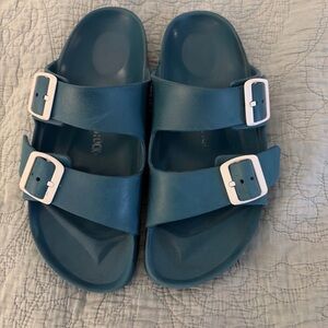 Birkenstock EVA Double-Strap Arizona Sandals TEAL 40